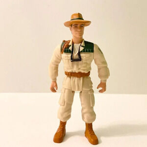 Vintage 1997 Jurassic Park Eddie Carr 4.5 Inch Action  Figure Kenner